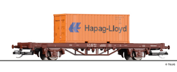 Tillig 17485 - TT - START-Containertragwagen Hapag-Lloyd, ÖBB, Ep. VI